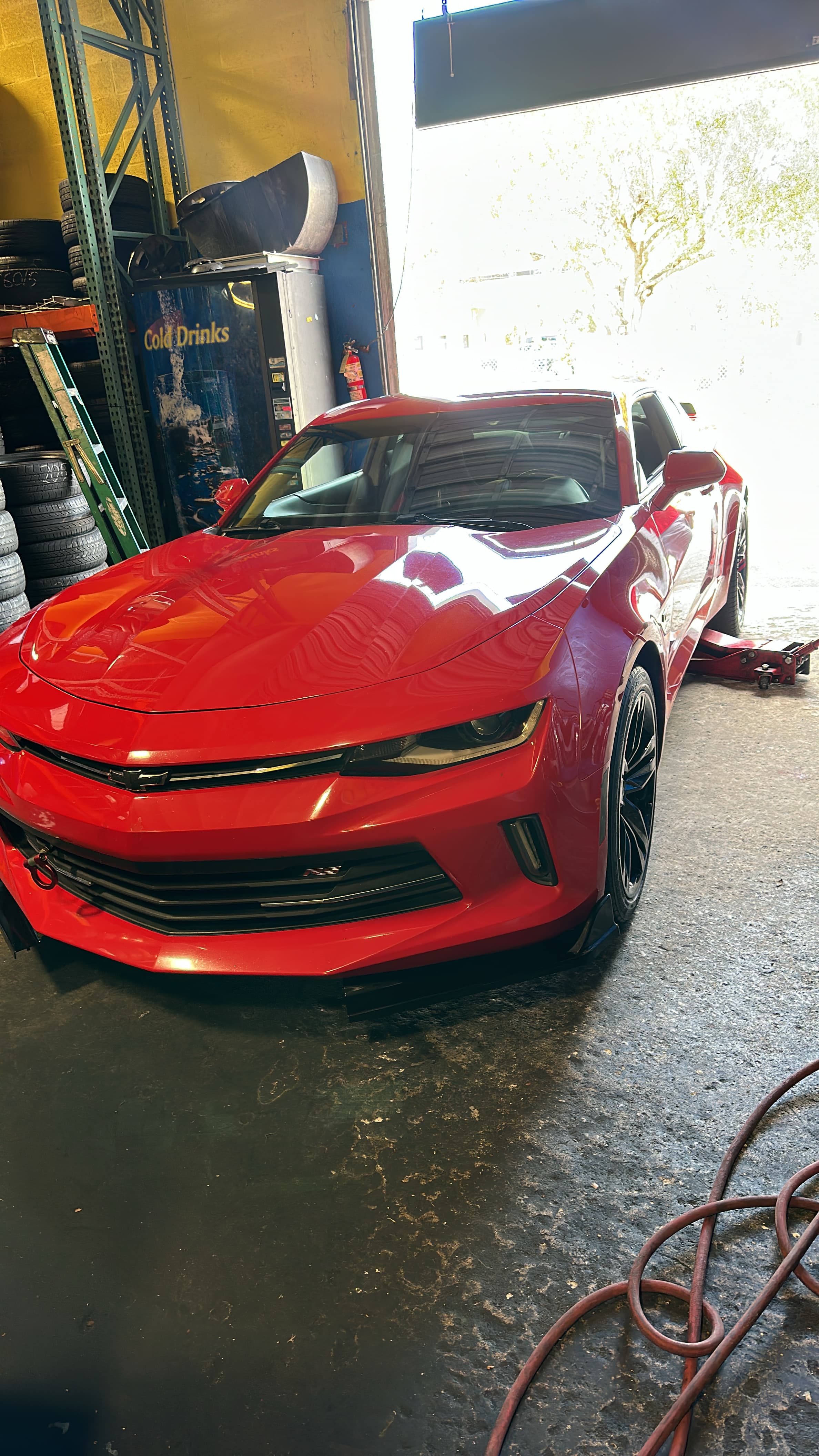 Red Chevrolet Camaro Premium Service