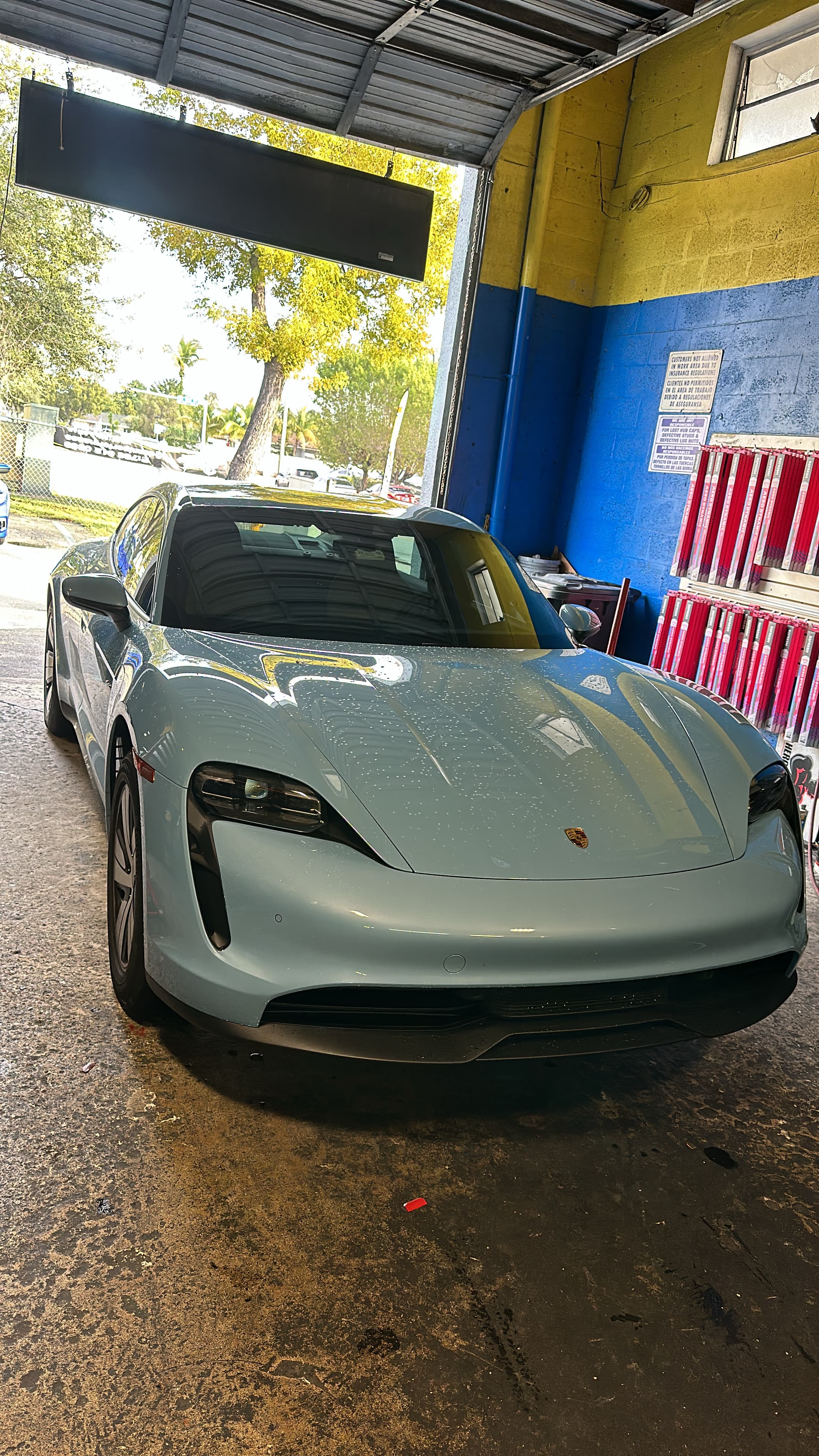 Porsche Taycan Electric Vehicle Service